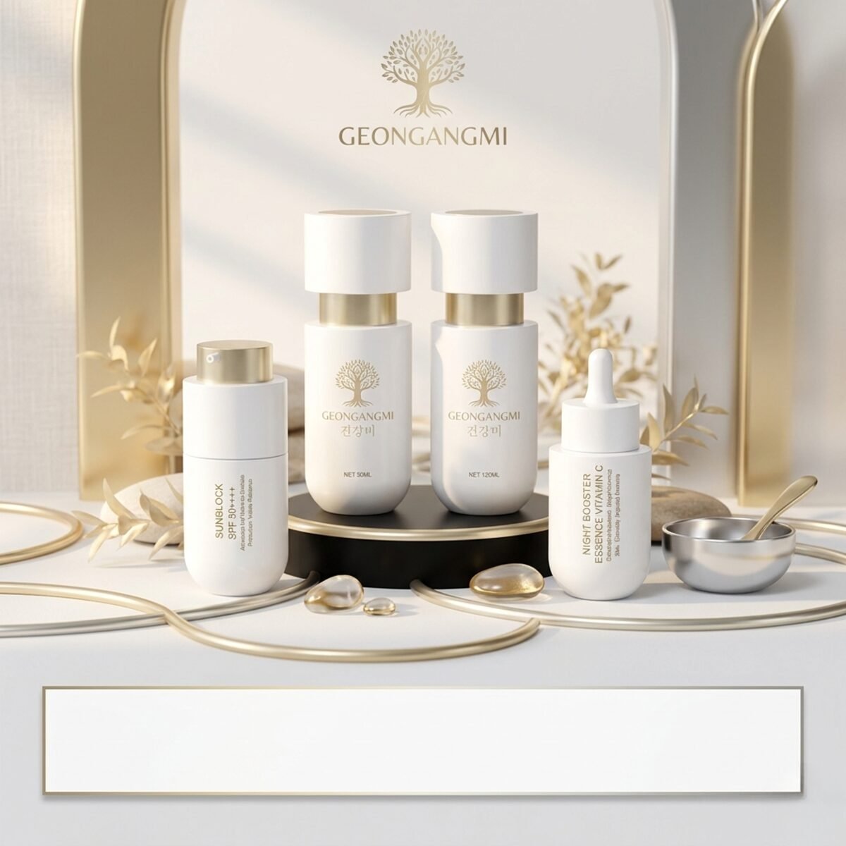 GeonGangMi skincare collection